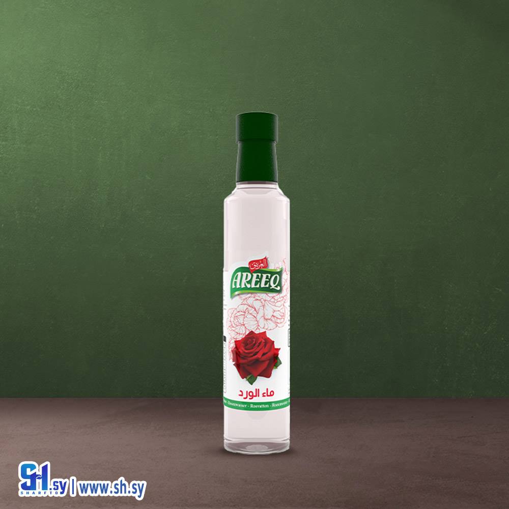 ماء الورد 250مل عبوة زجاج (العريق)