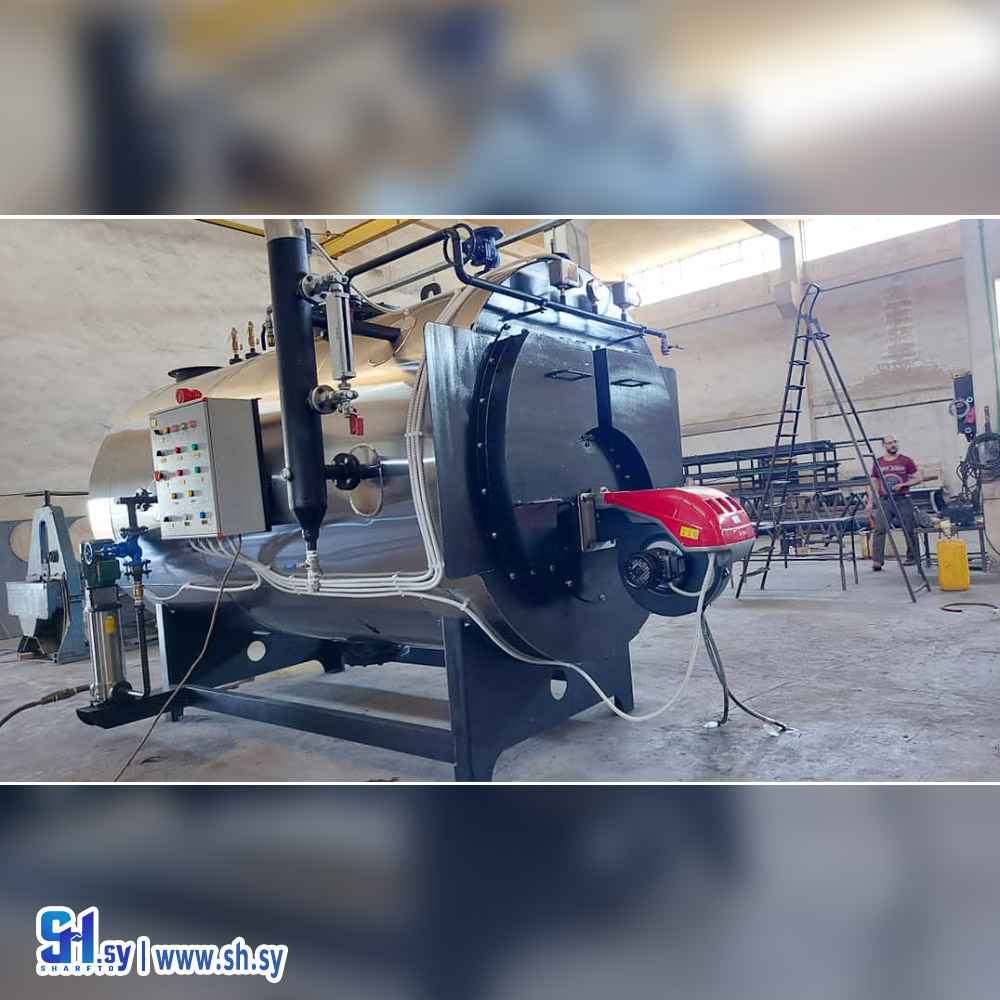 مرجل بخار ي 1500 طن بخار ساعي (شركة شما)