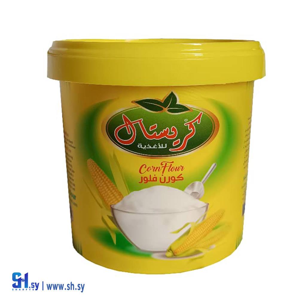 كورن فلور علبة (كريستال)