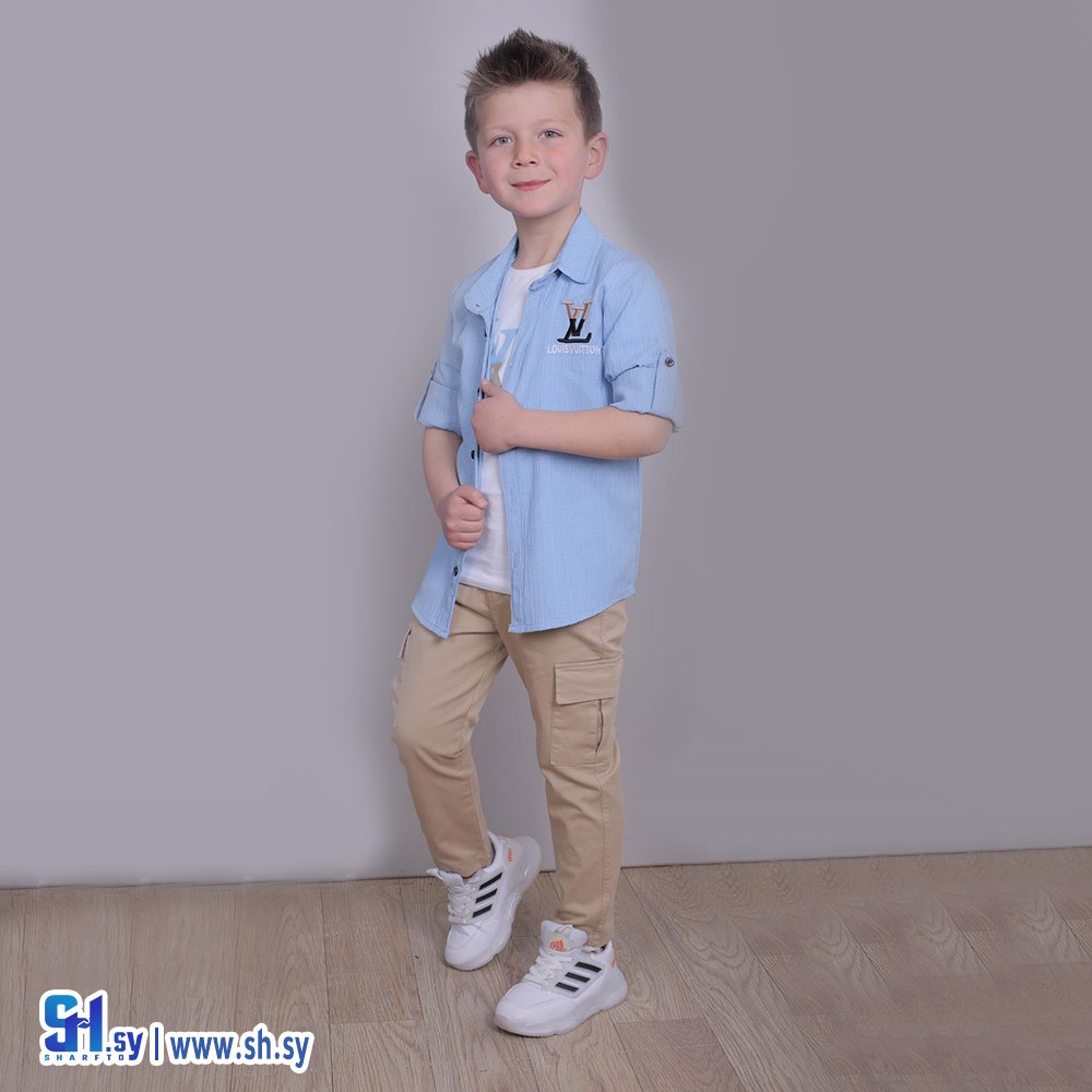 طقم صبياني موديل 3022 (ألبسة سوا)