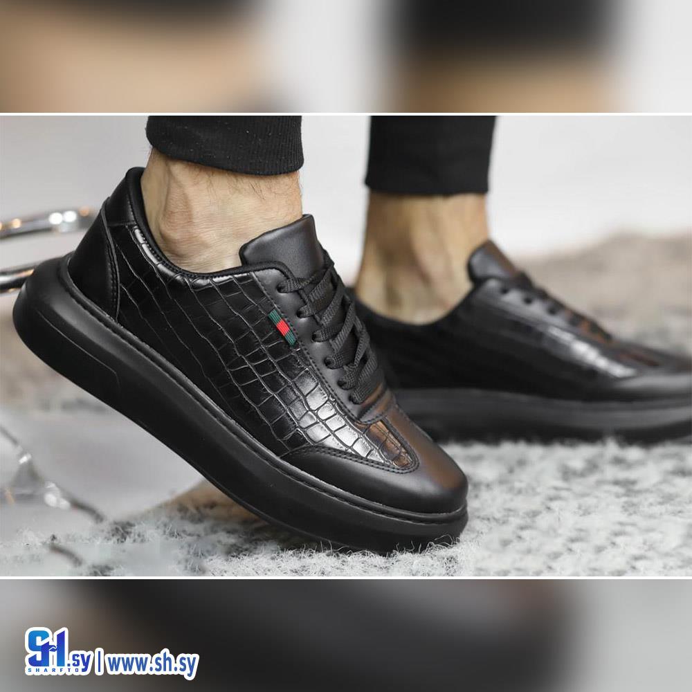 حذاء رجالي صناعي النعل بروتان (S.M  محمد سلمو)