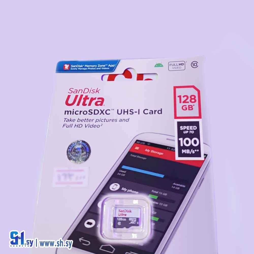 ذاكرة داخلية microSDXC™ UHS-I 128 جيجابايت (MEGA TRON)