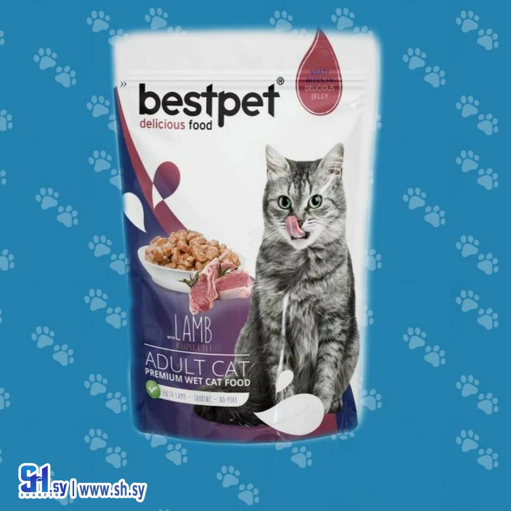 Bestpet كيس الكبد للقطط بالجيلي 85 جرام (بيرد مارت)