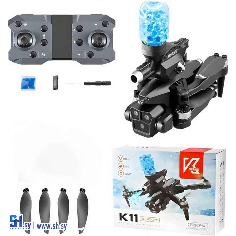 درون ثلاث كاميرات و كرات مائية K11 Drone (سندباد سوريا)
