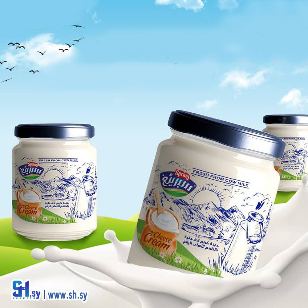 جبنة كريم قشطية بالطعم الأصلي الرائع (سبرينغ)