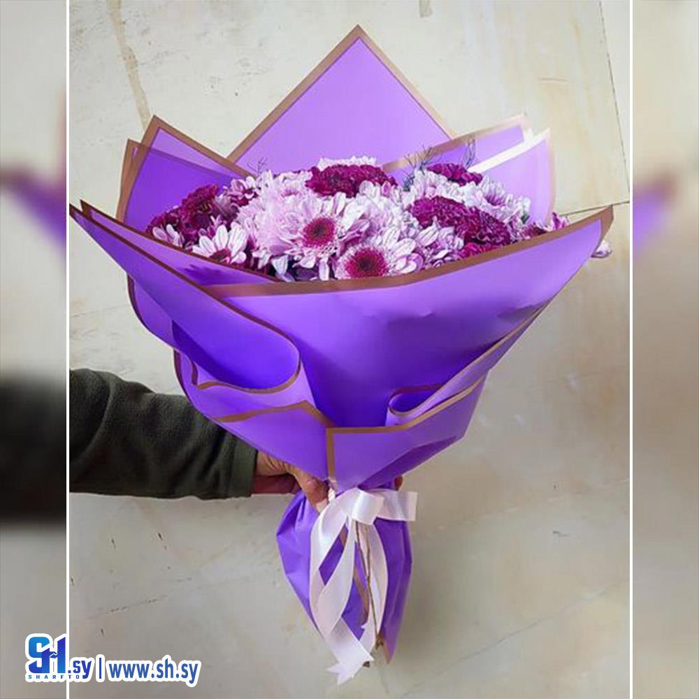 تزيين باقات ورد6(Moon rose)