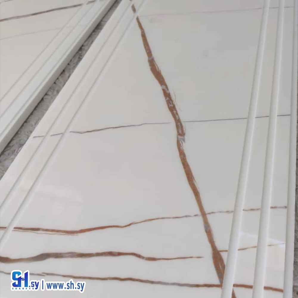 رخام أبيض صناعي (marble .w.g)