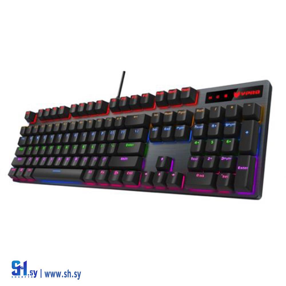 RAPOO V500RGB كيبورد(4Technology)