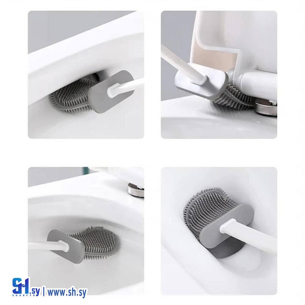 فرشاة مرحاض مع قاعدة  (ريان بلاست)