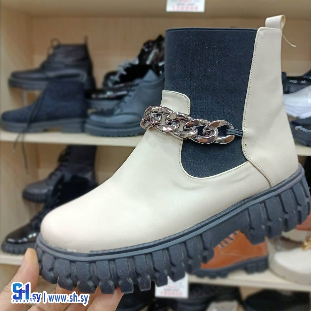 جزمة نسائية جنزير (أحذية  أورفلي اخوان )