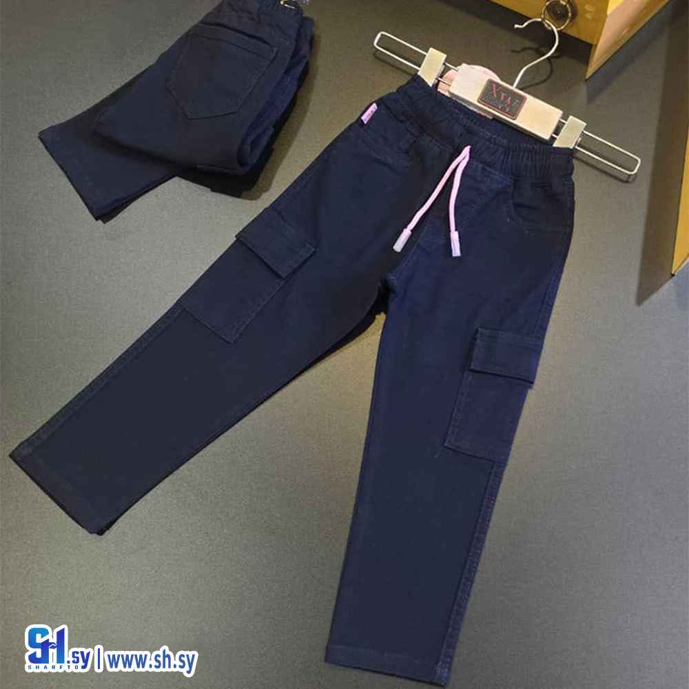 بنطال مدرسي صبياني موديل 114 (اكس وايت)