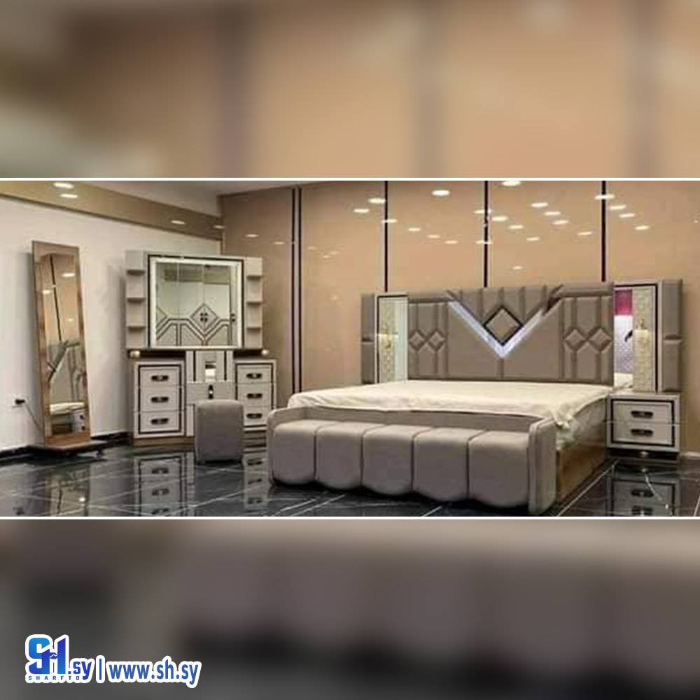 غرفة نوم موديل 3 (معرض الربداوي للموبيليا)