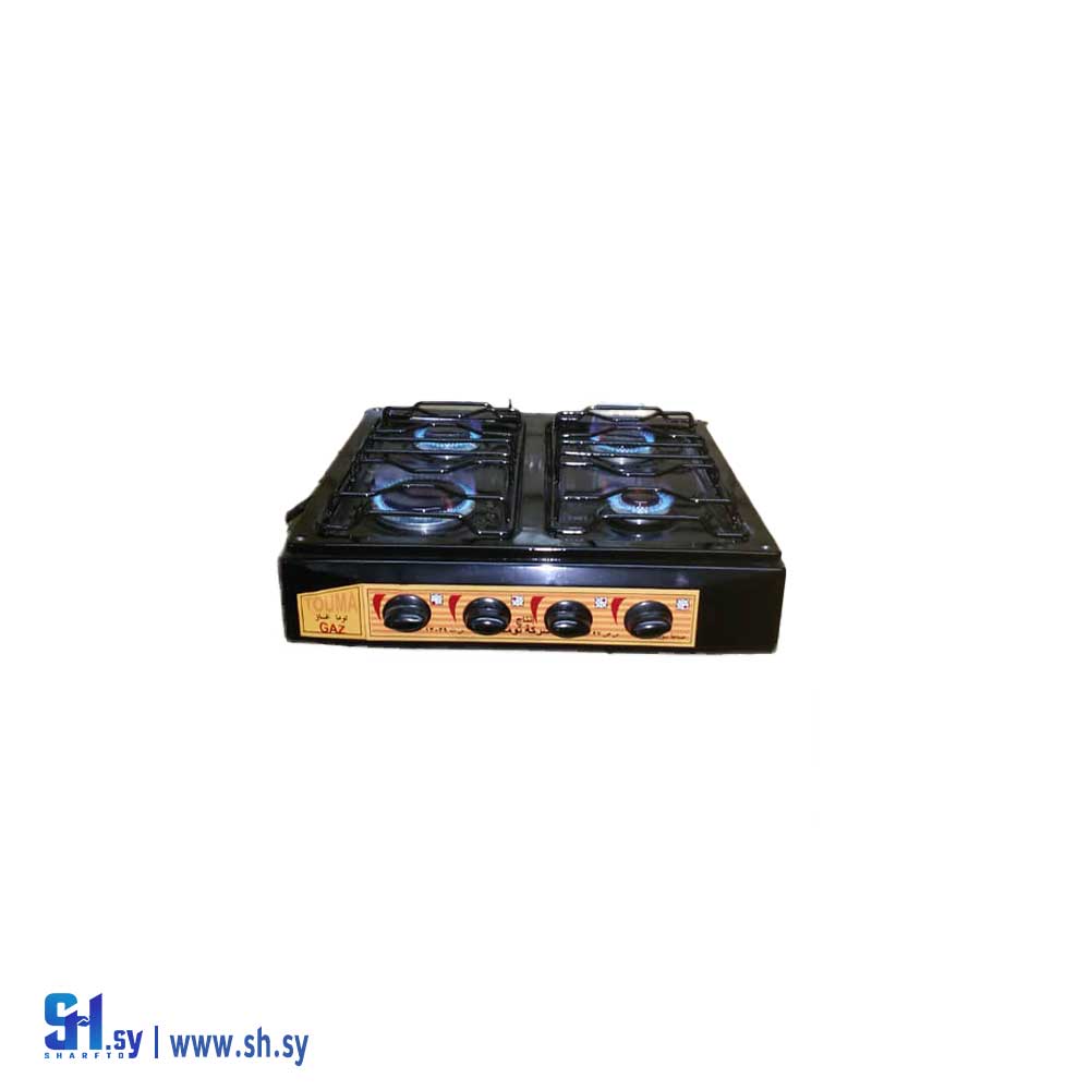 طباخ غاز 4 رؤوس (شركة صبحي وجورج توما)