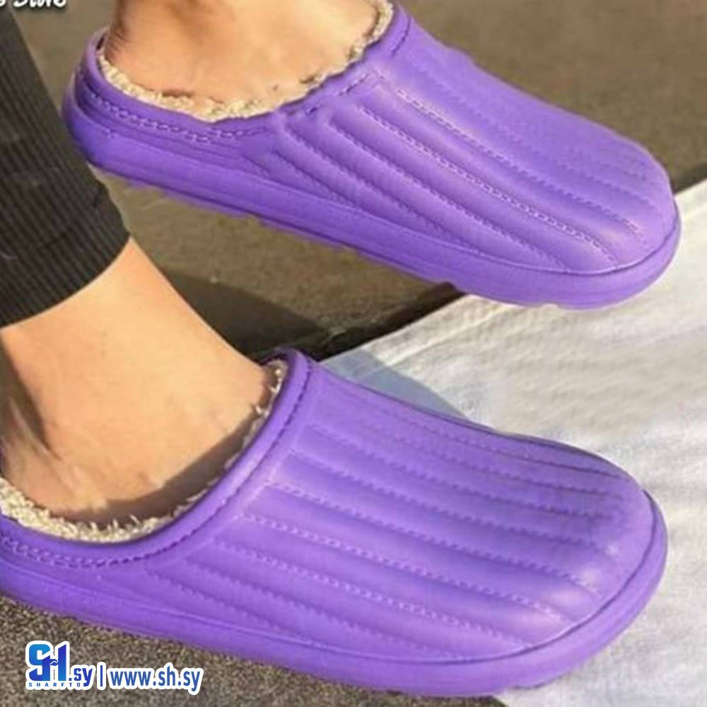 شحاط نسائي مبطن فرو (Gina shoes)