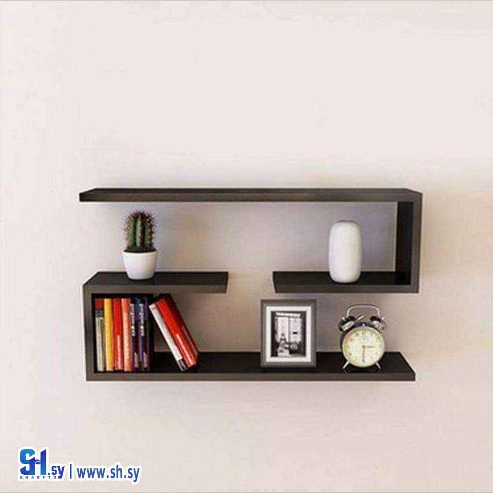 رفوف حائط موديل 14 (الوسام للألمنيوم والمطابخ والديكورات)