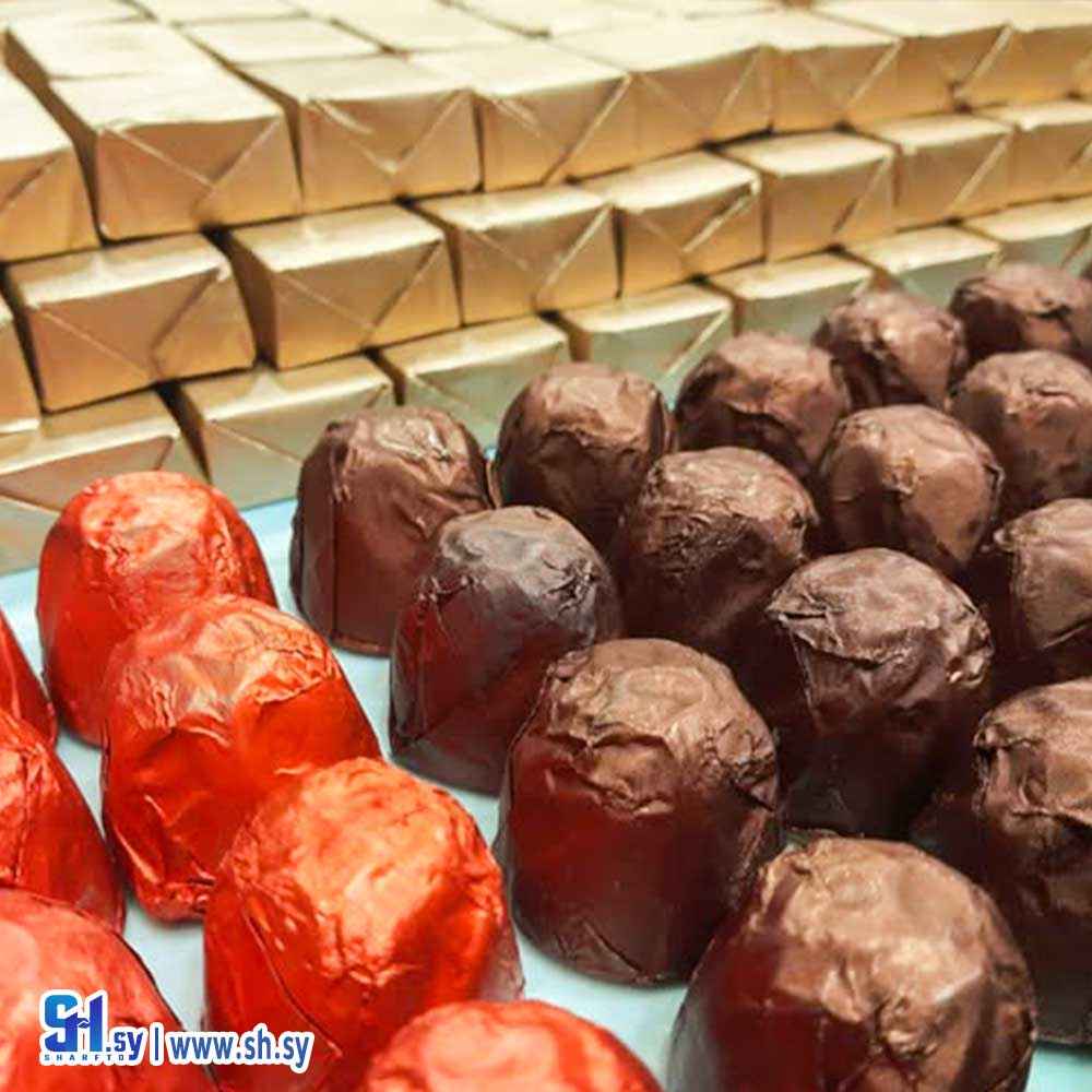 شوكولا الحليب مع اللوز والعسل (سكر نبات)