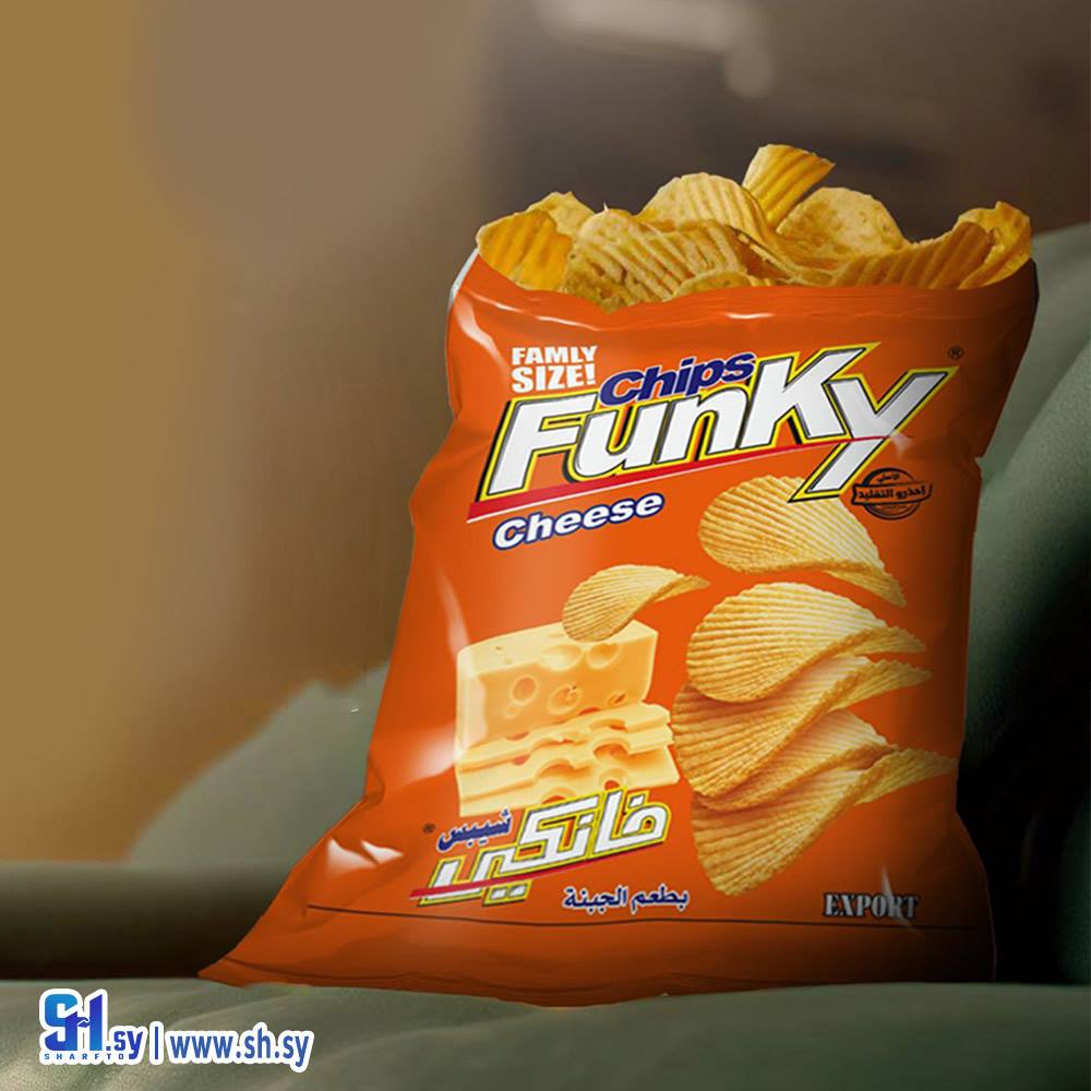 شيبس فانكي بطعم الجبنة (صبا)
