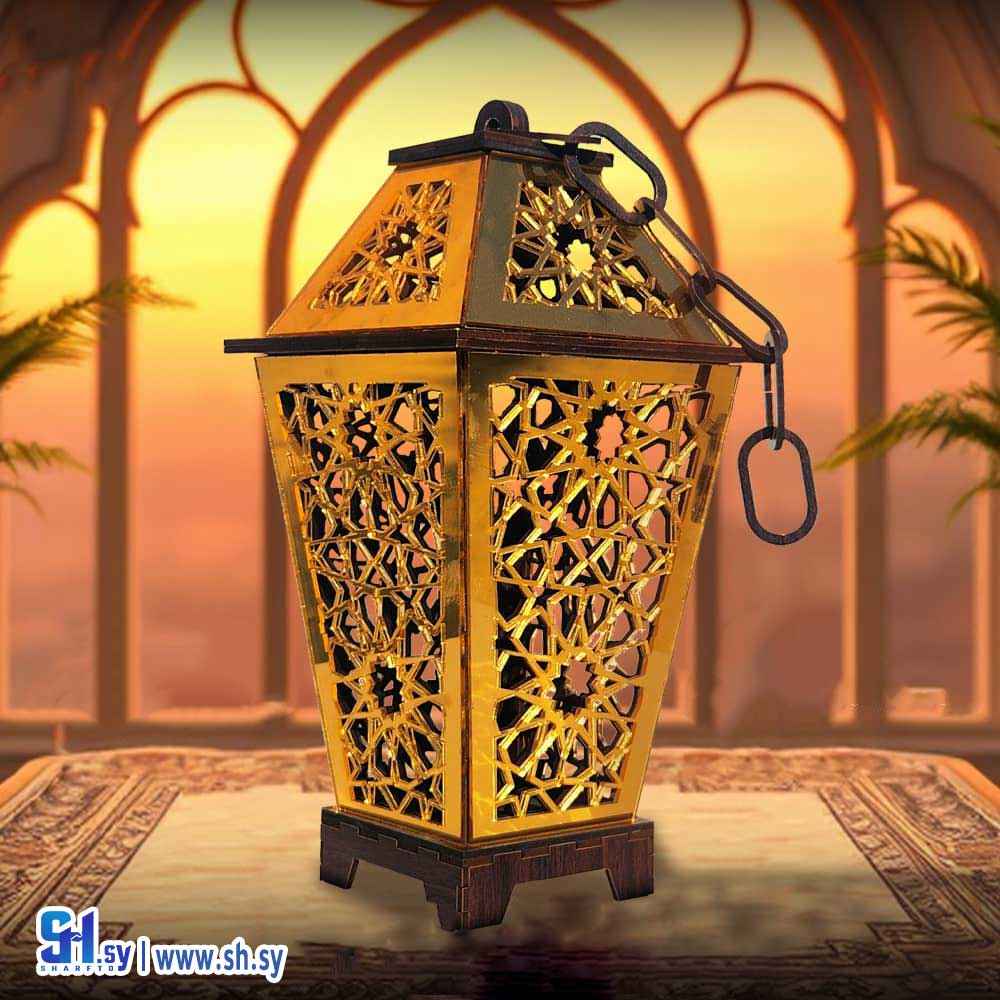 فانوس رمضان منقوش (BMR)