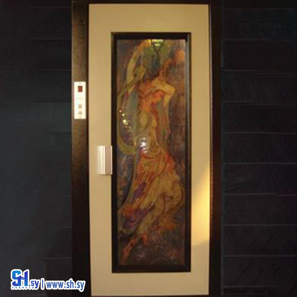 باب نصف آلي 3 (رسلان لمصاعد الكهربائية)