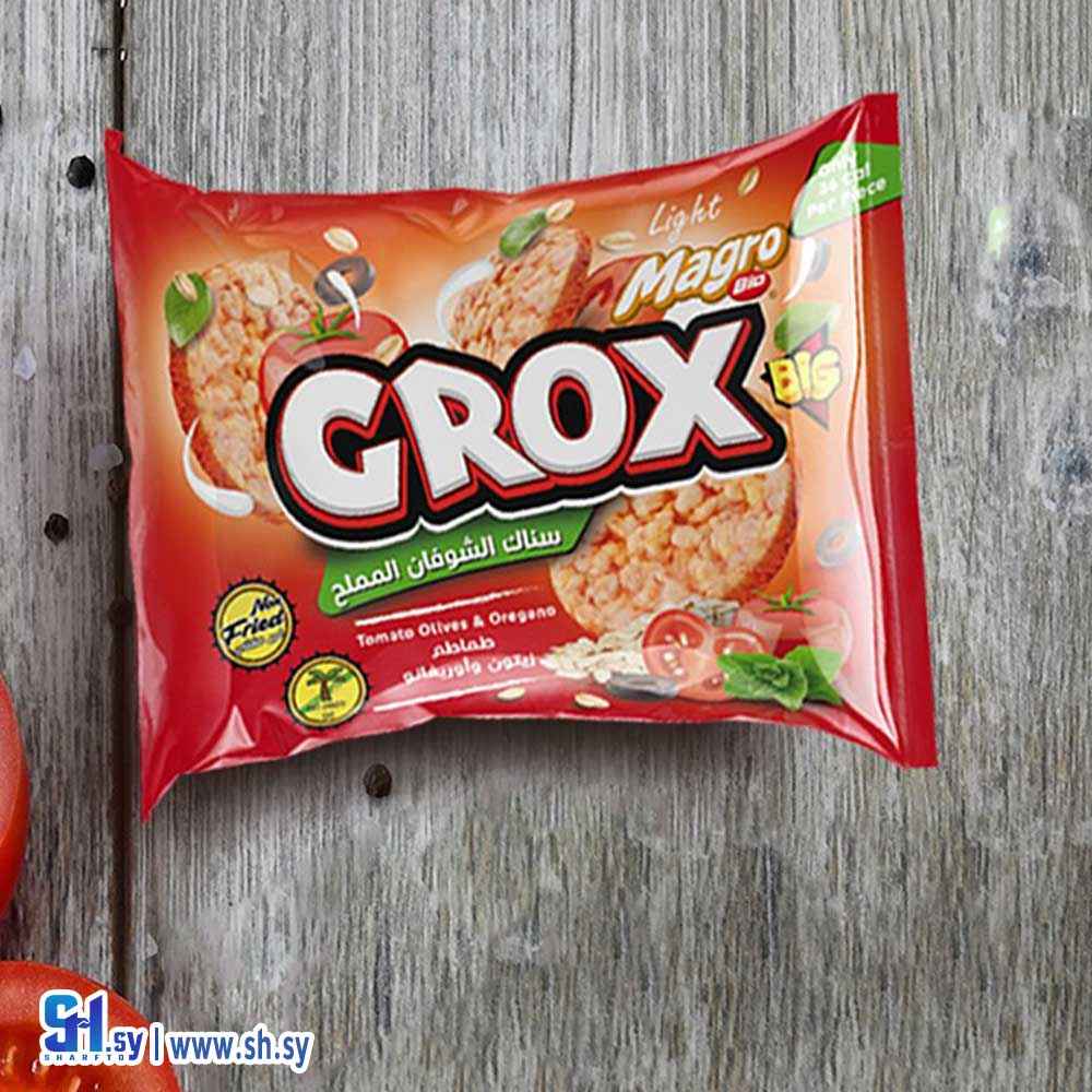 سناك الشوفان المملح بطعم الطماطم والزيتون والاوريغانو (VILL)