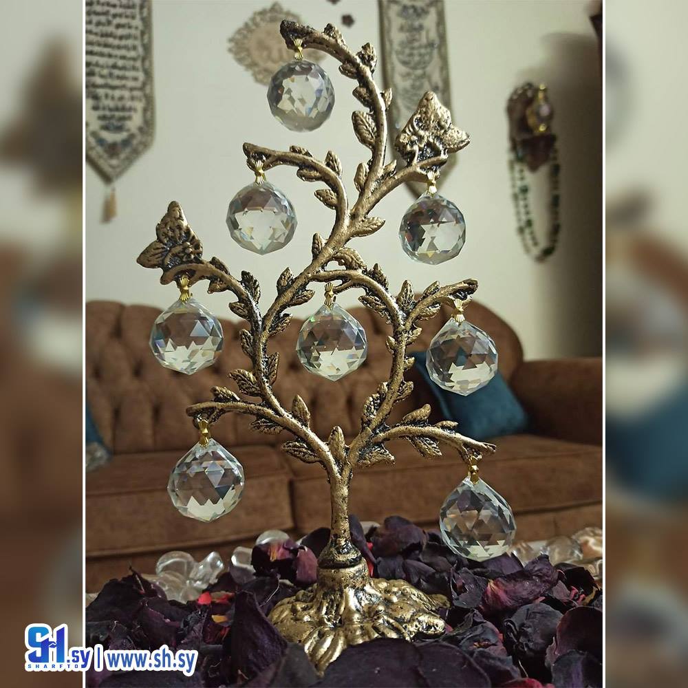 صمدية شجرة كريستال 6 (غولد هوم)