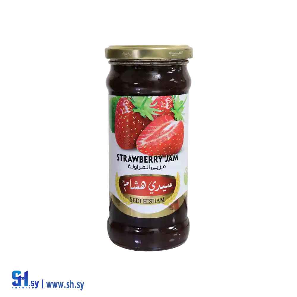 مربى الفريز قطع وزن 375 غ (سيدي هشام)