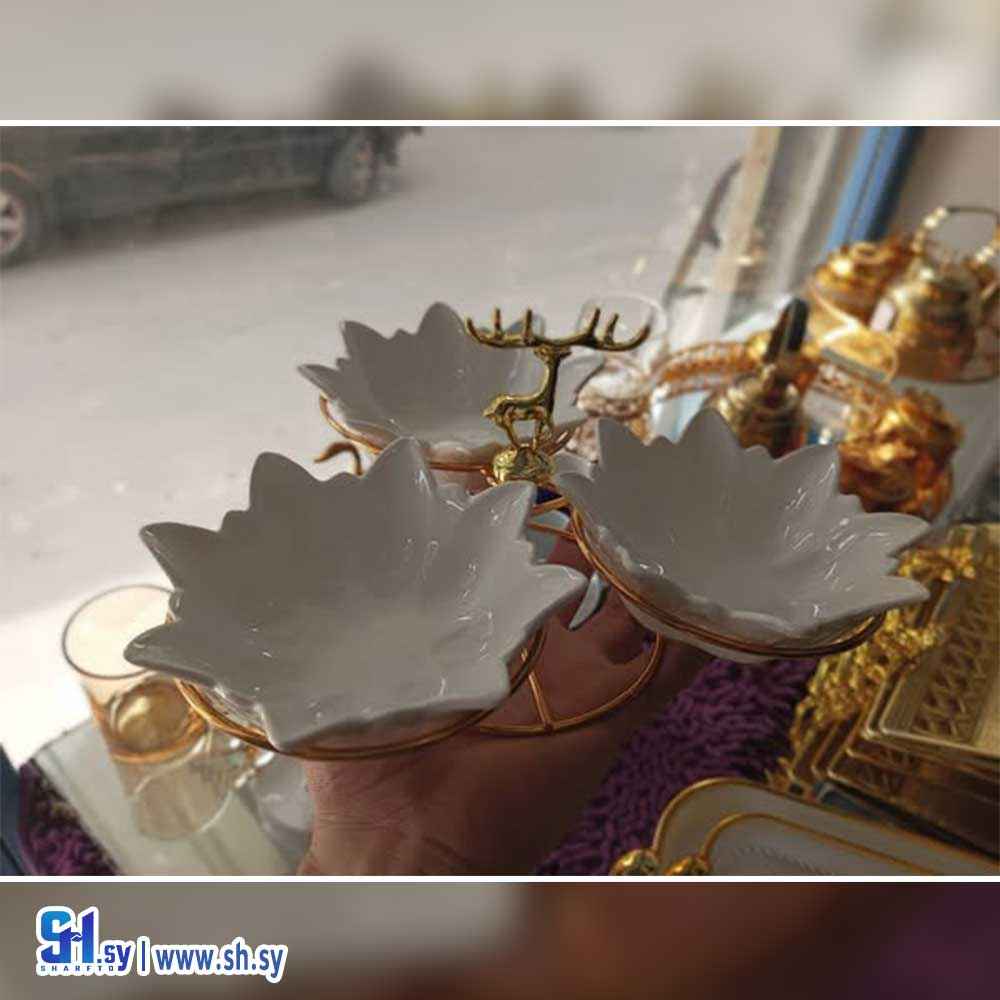 ستاند صحون مكسرات موديل 002 (عصرونية النصر)
