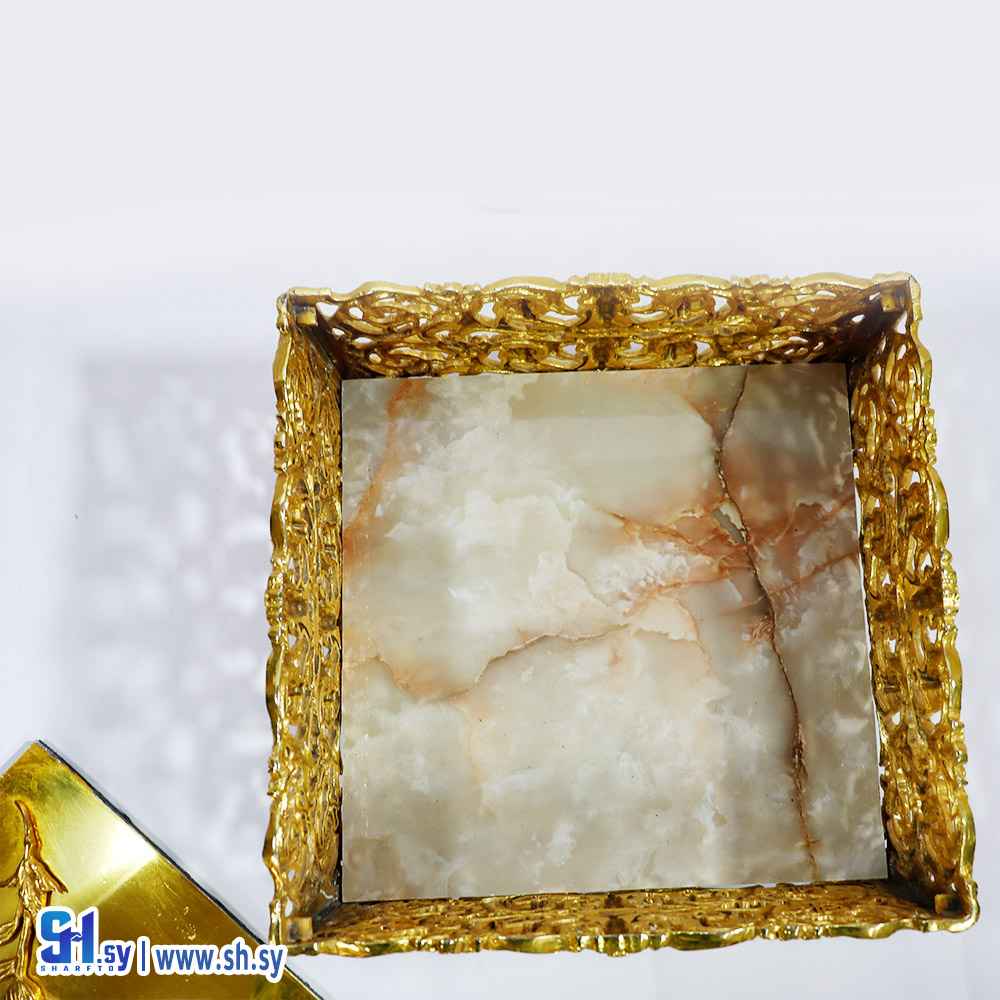 علبة ضيافة يدوية تراثية موديل 1076 (لافاز شيخ الكار)