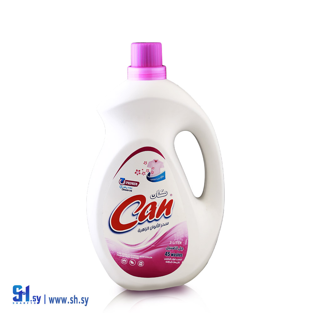 جل غسيل كان للملابس الملونة 3 ليتر  (مجموعة مدار)
