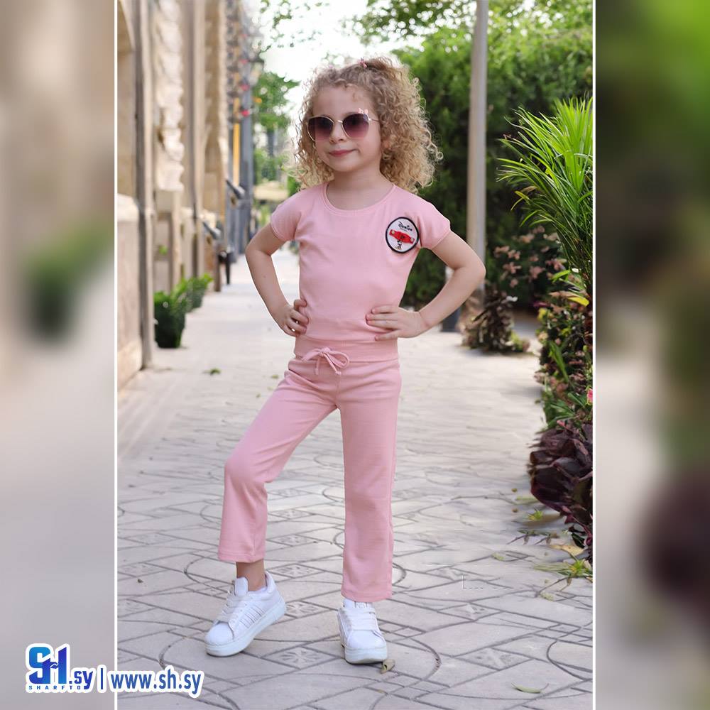 بيجامة بناتي موديل 5115 (زمار مود)