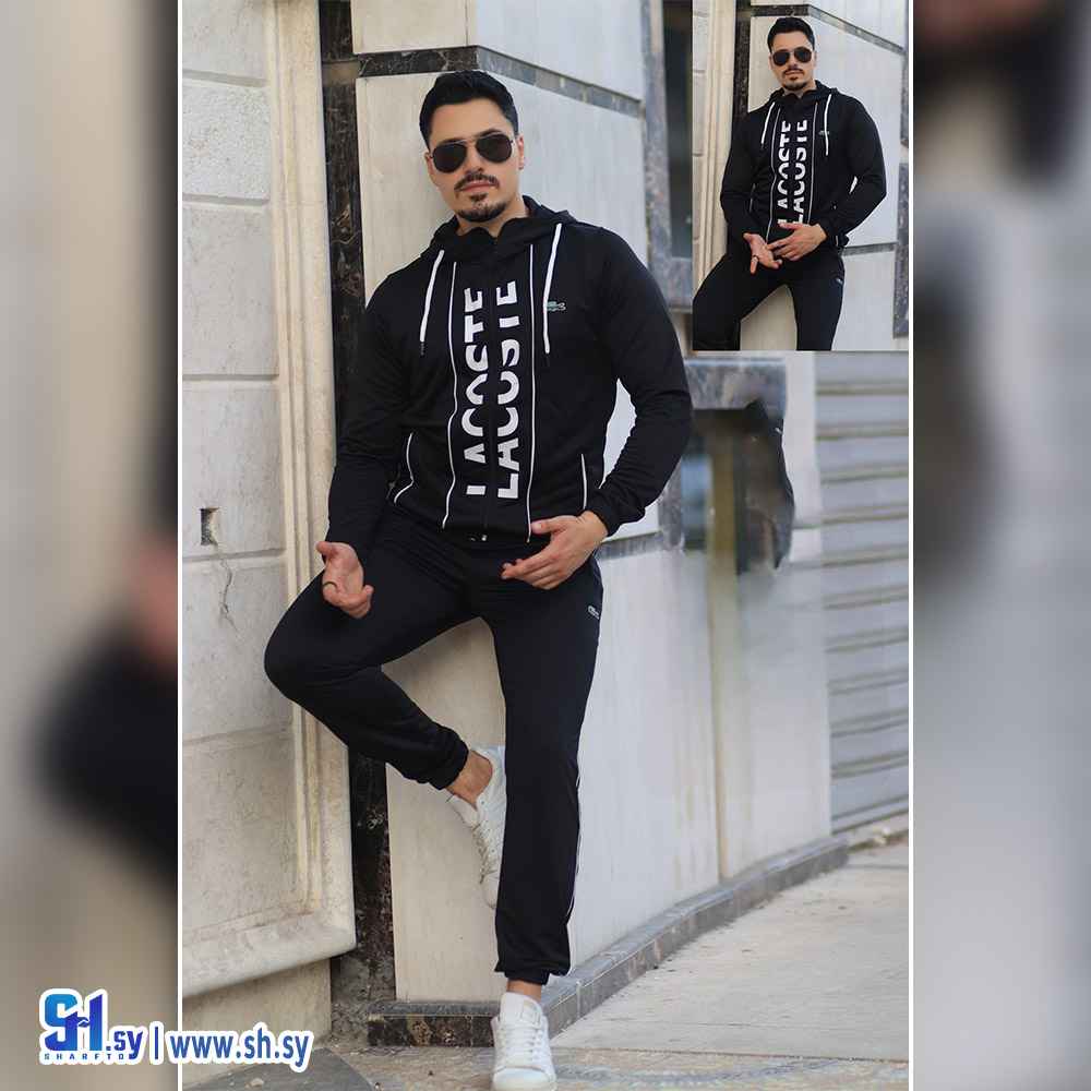 بيجامة رجالي لاكوست (صوفان سبورت)