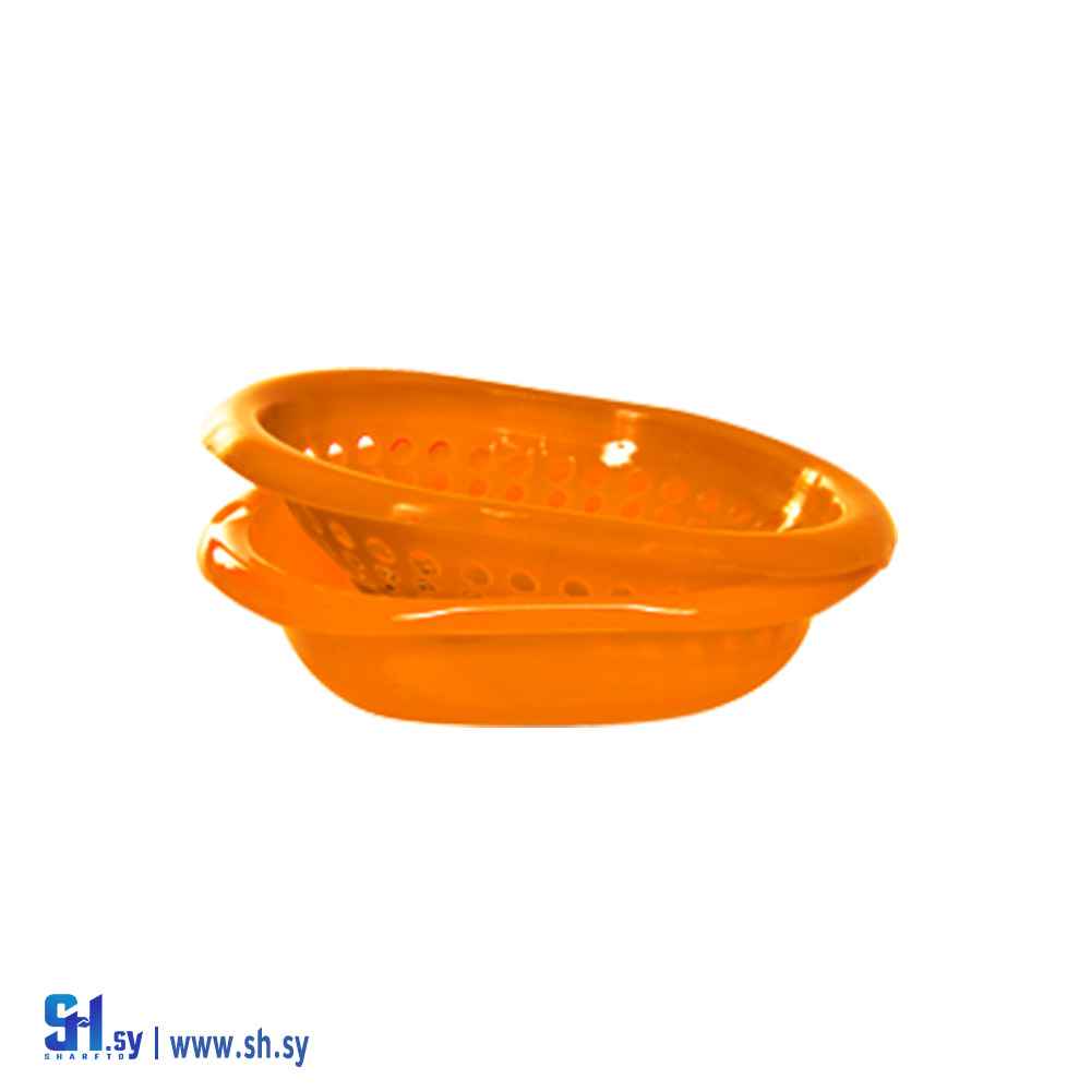 سلة فواكه بيضاوية الشكل (ريان بلاست)