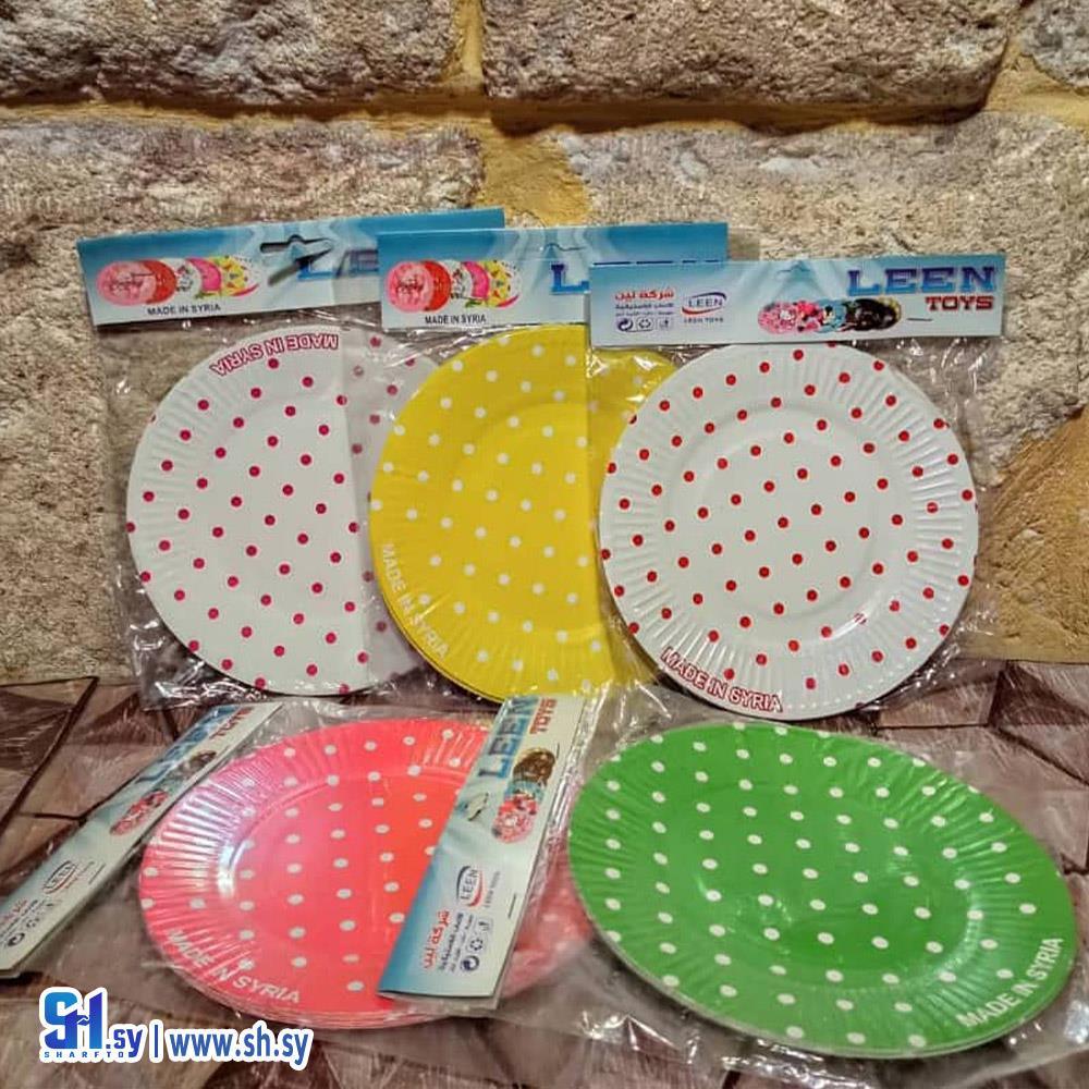صحون كرتون منقط 3 (كربوج إخوان)