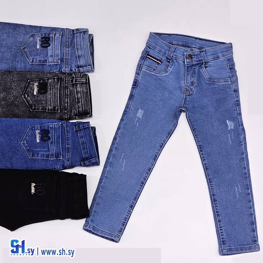 بنطال بناتي جينز موديل 11130 (زمار مود)