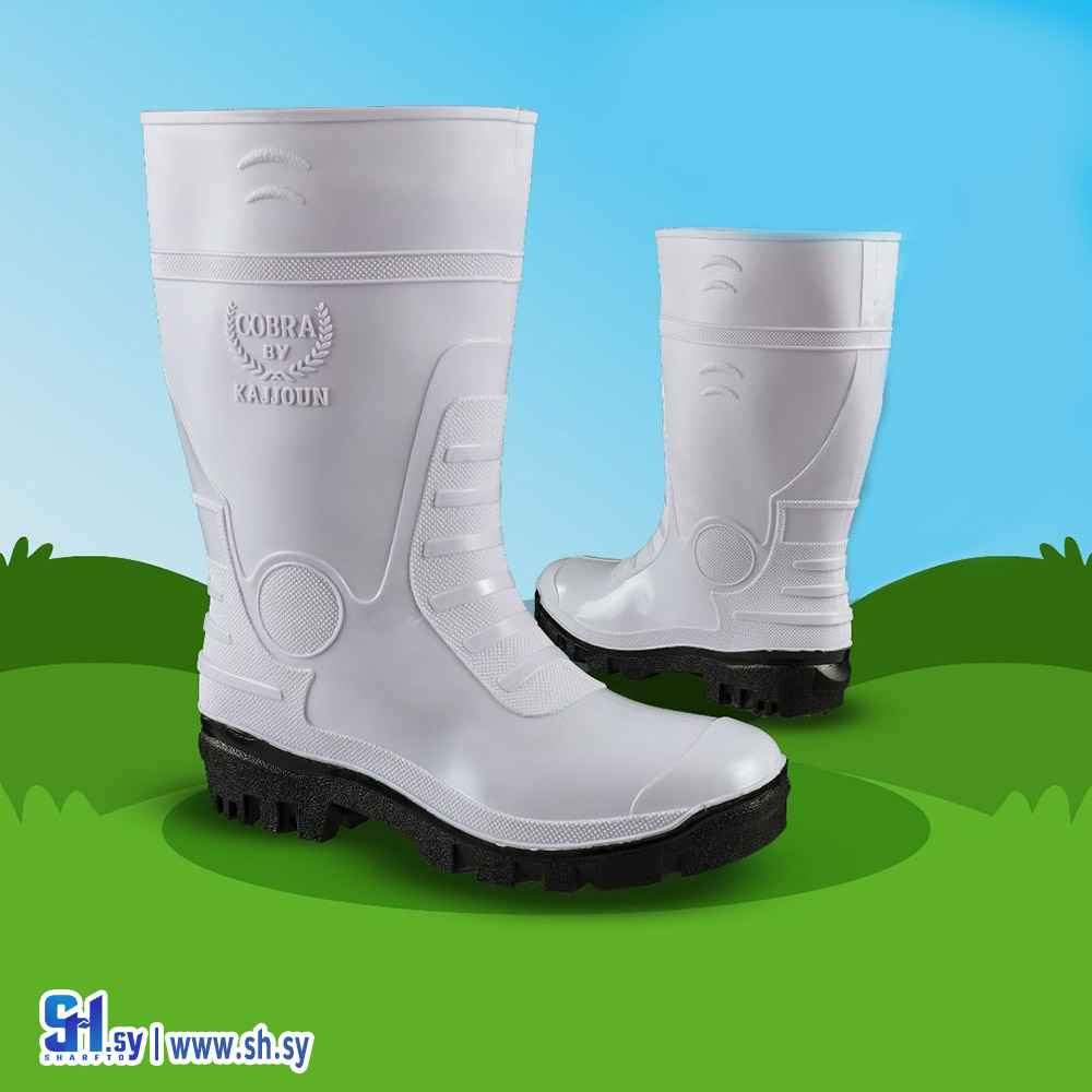 حذاء رجالي COBRA BOOTS PVC موديل P007 (مجموعة كجون)
