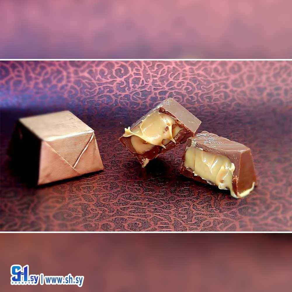 شوكولا حشوة كريم اللوتس (hazar chocolate)