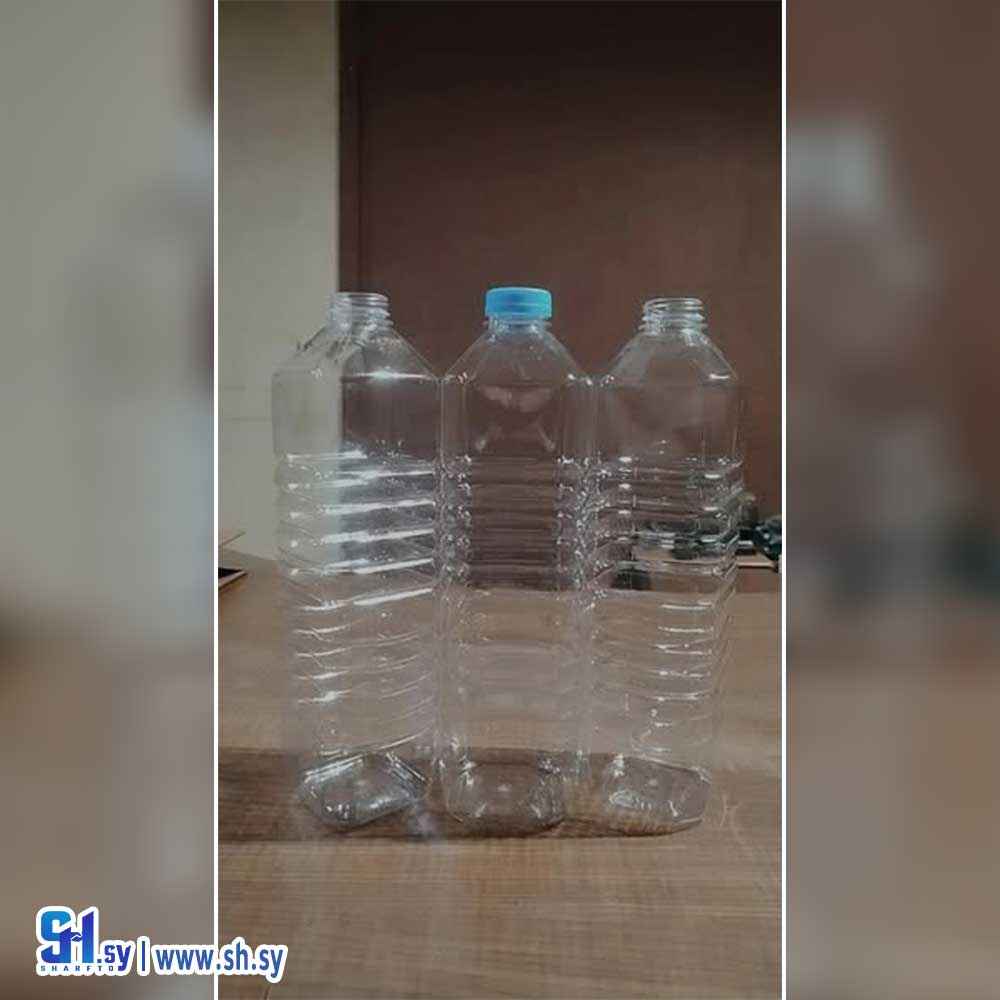 عبوة مربع 1 لتر (بلاستيك الحمدو)