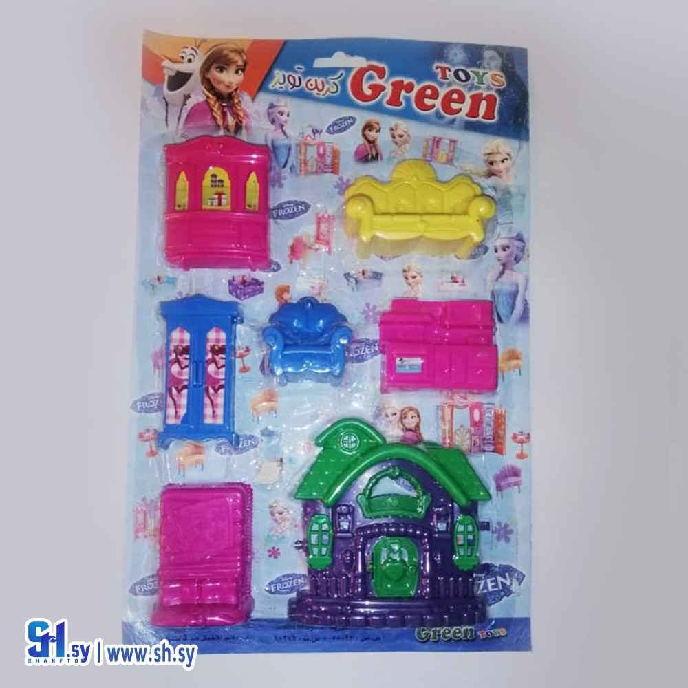 لعبة كرت بيت فروزن (شركة عجلوني)