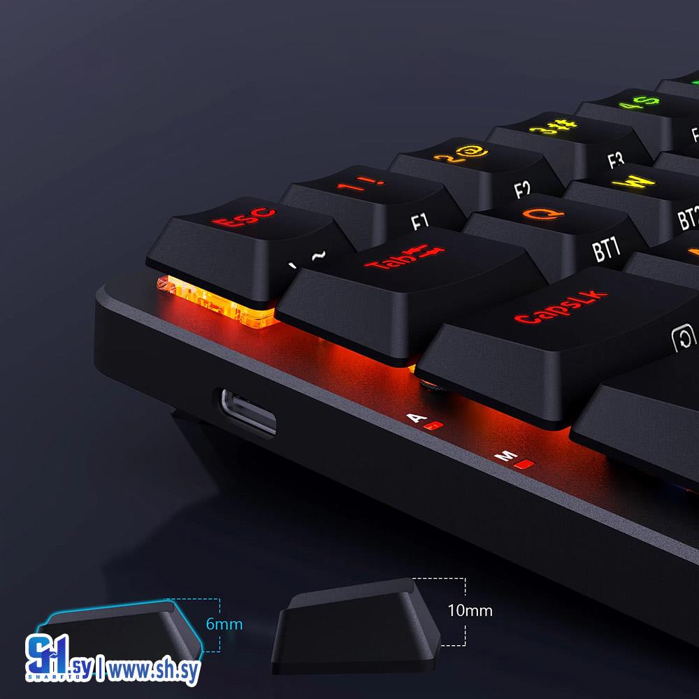 K615P-KBS REDRAGON كيبورد (4Technology)