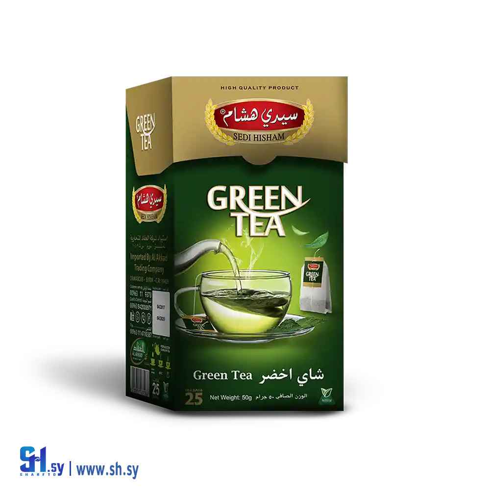 شاي أخضر سوبر 25 ظرف (سيدي هشام)