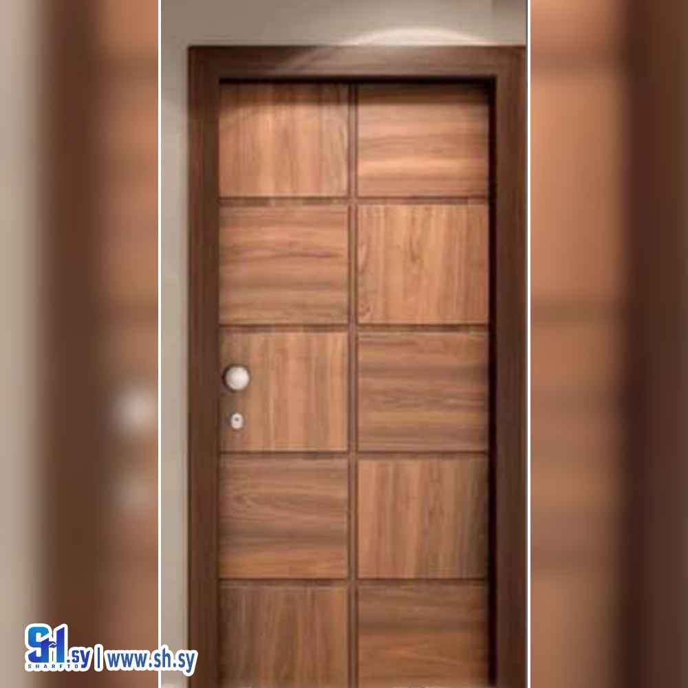 باب خارجي خشب تفصيل (النجار للديكور)