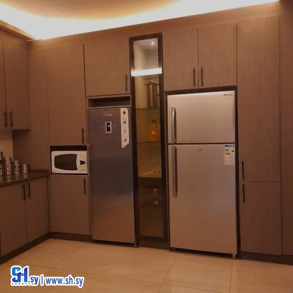 مطبخ تصميم أوروبي (الوسام للألمنيوم والمطابخ والديكورات)