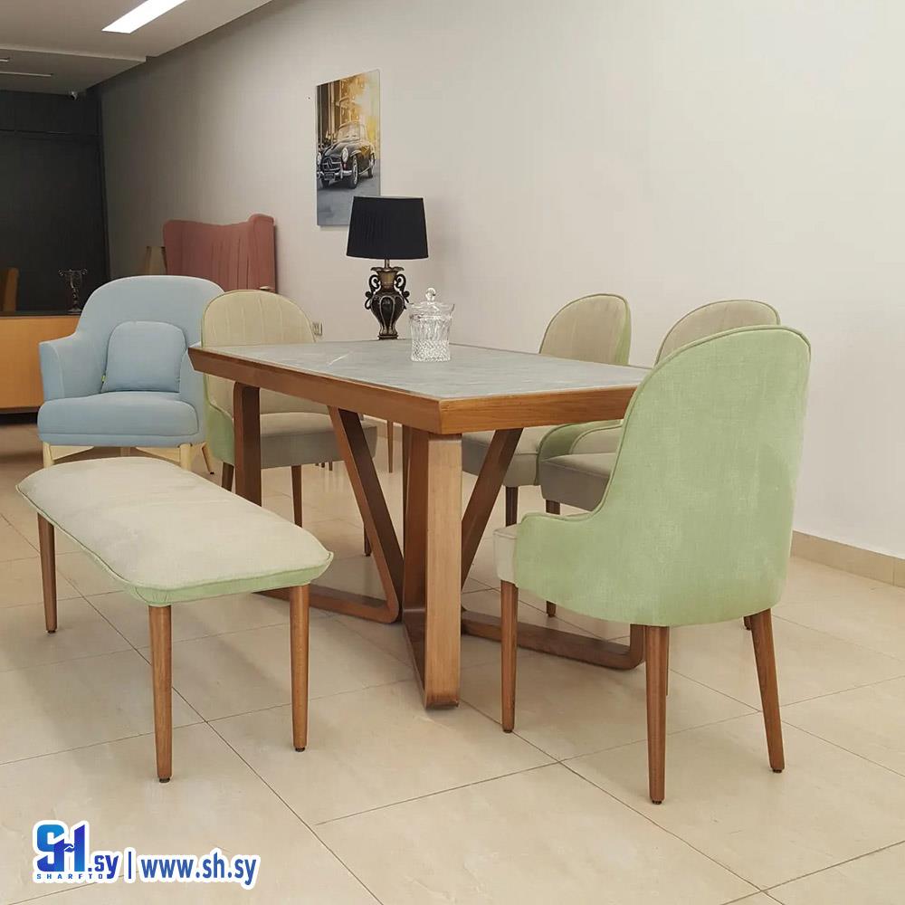 طاولة طعام 2 (مفروشات إينوس)