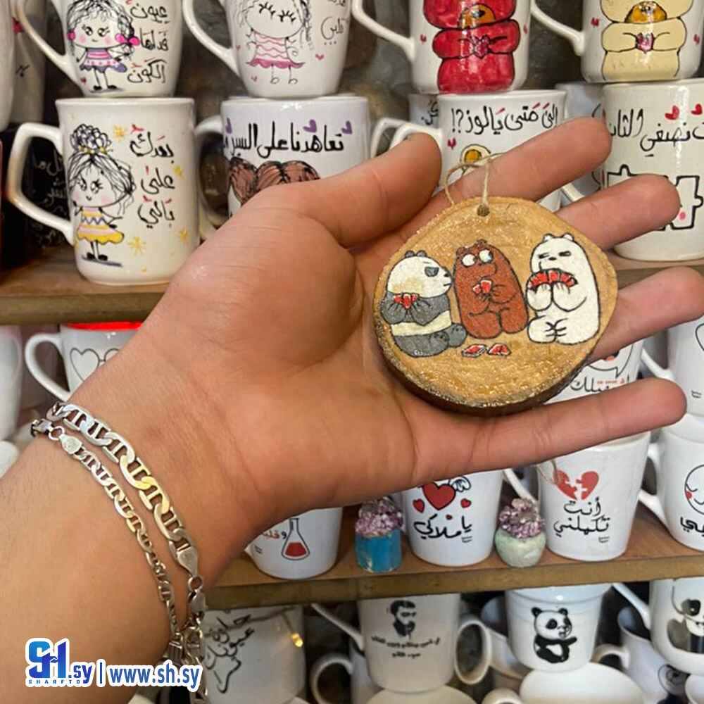شريحة خشب  (لوز وسكر)