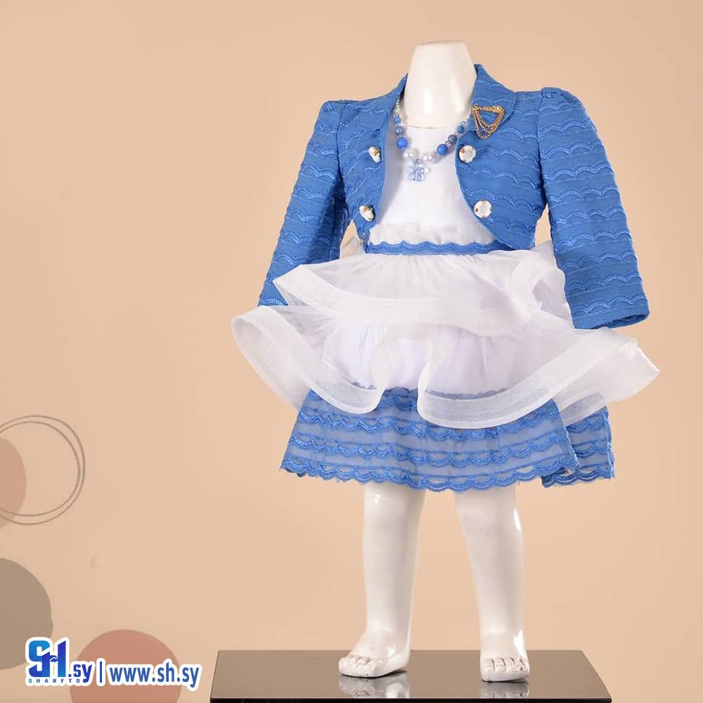 فستان بناتي موديل 2954 (أرمنازي للألبسة)