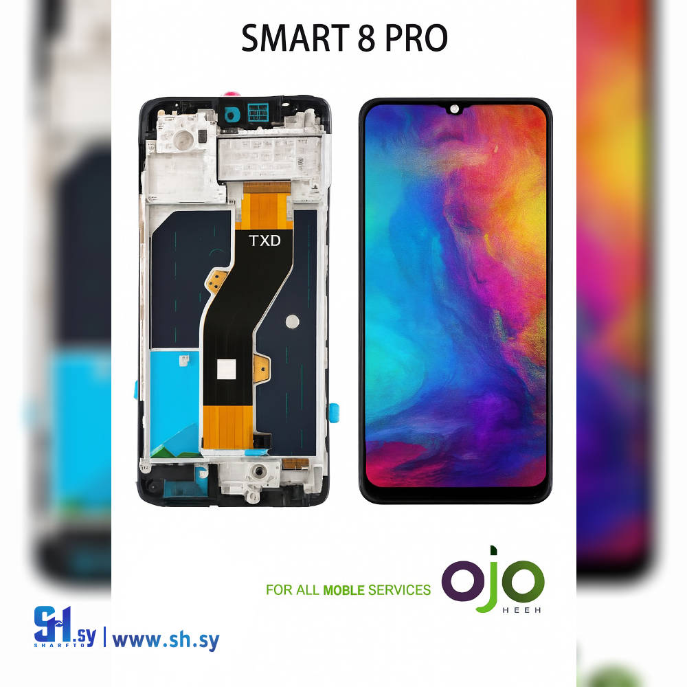 LCD ORG INFINIX SMART 8 PRO WF (اوجو تك)