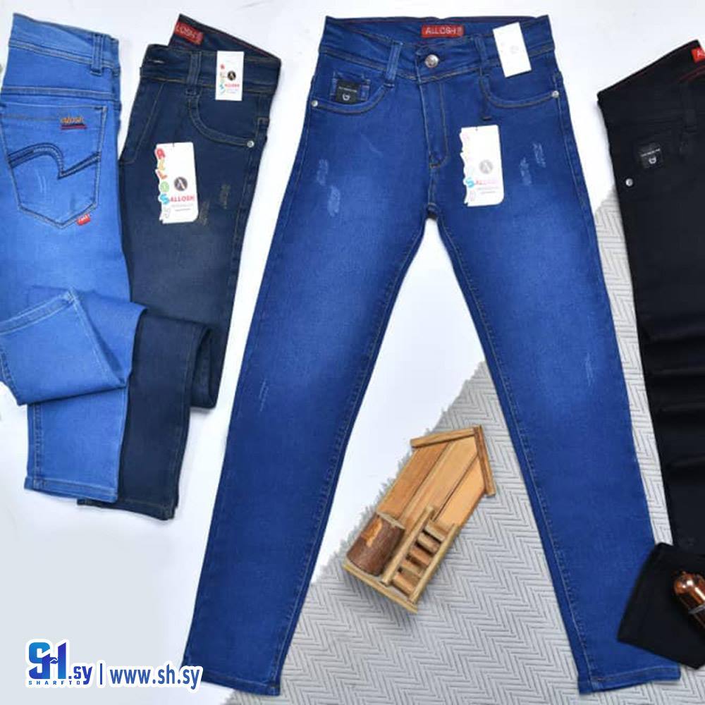 بنطال جينز صبياني موديل 553 (ملبوسات الملكة)
