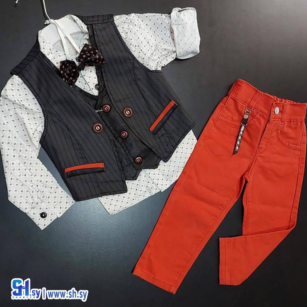 طقم صبياني موديل 323 (أرمنازي للألبسة)