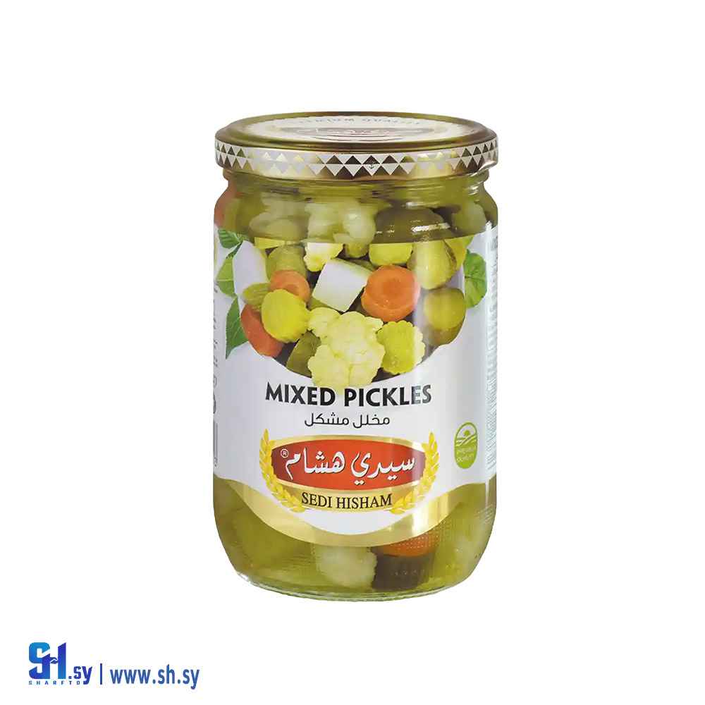 مخلل مشكل وزن 850 غ (سيدي هشام)