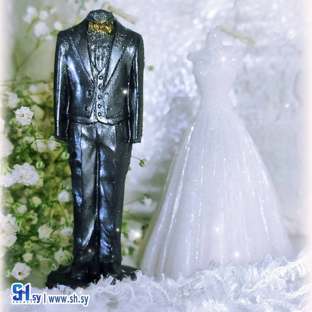 شمع معطر عريس (LAVENDER CANDLES)